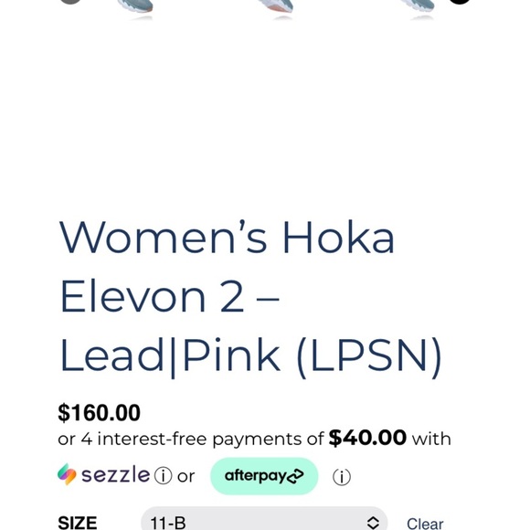 HOKA W ELEVON 2 Sneakers size 9.5 lead time to fly - Picture 2 of 8